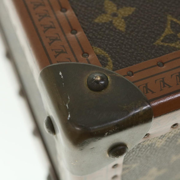 LOUIS VUITTON Monogram Gemine Shoes Trunk M21626 LV Auth 49981SV