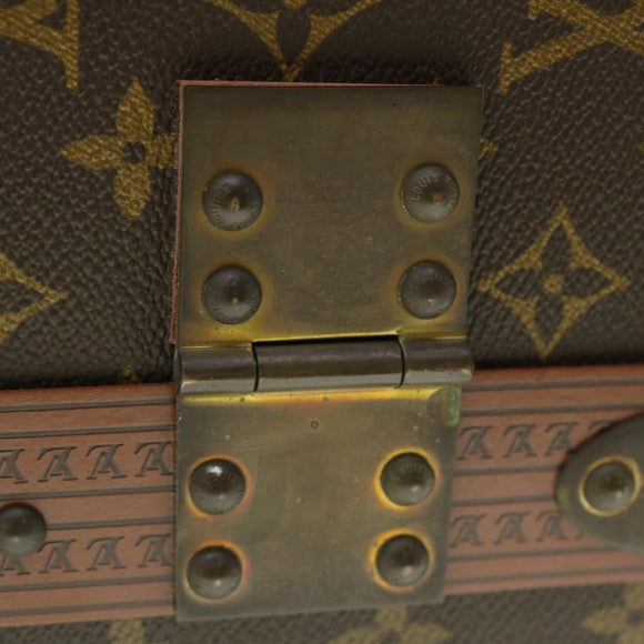 LOUIS VUITTON Monogram Gemine Shoes Trunk M21626 LV Auth 49981SV