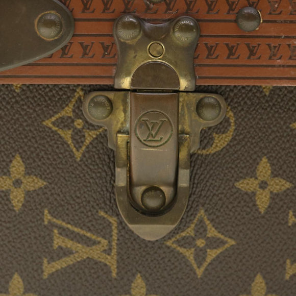 LOUIS VUITTON Monogram Gemine Shoes Trunk M21626 LV Auth 49981SV