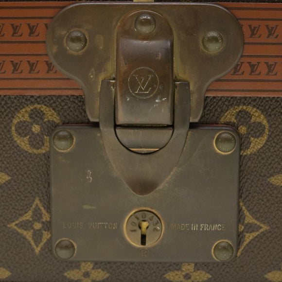 LOUIS VUITTON Monogram Gemine Shoes Trunk M21626 LV Auth 49981SV