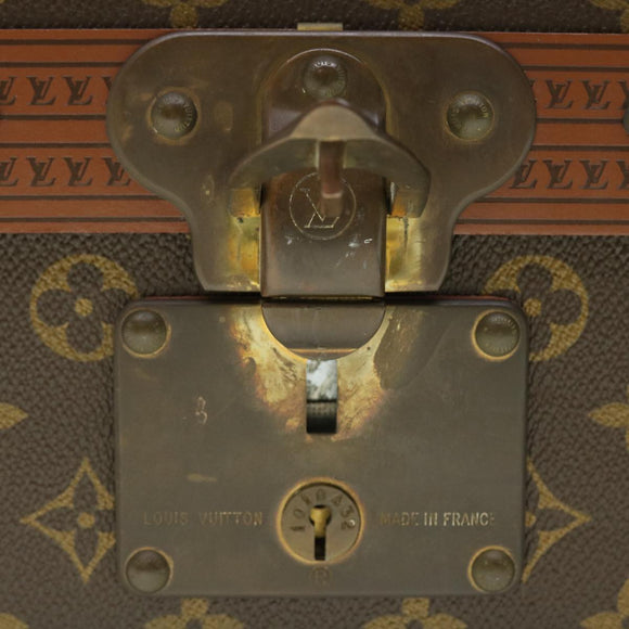 LOUIS VUITTON Monogram Gemine Shoes Trunk M21626 LV Auth 49981SV