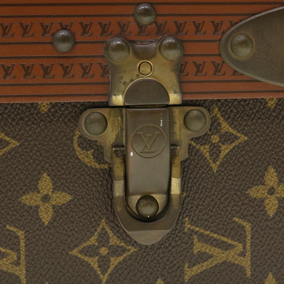 LOUIS VUITTON Monogram Gemine Shoes Trunk M21626 LV Auth 49981SV