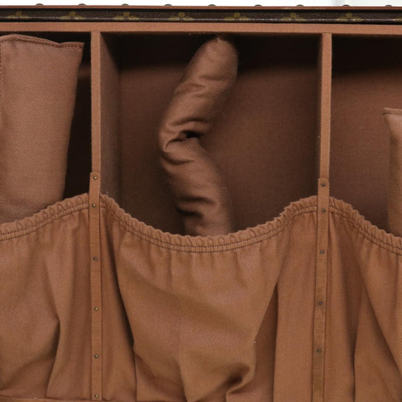 LOUIS VUITTON Monogram Gemine Shoes Trunk M21626 LV Auth 49981SV