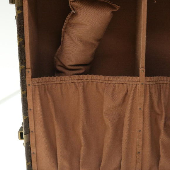 LOUIS VUITTON Monogram Gemine Shoes Trunk M21626 LV Auth 49981SV