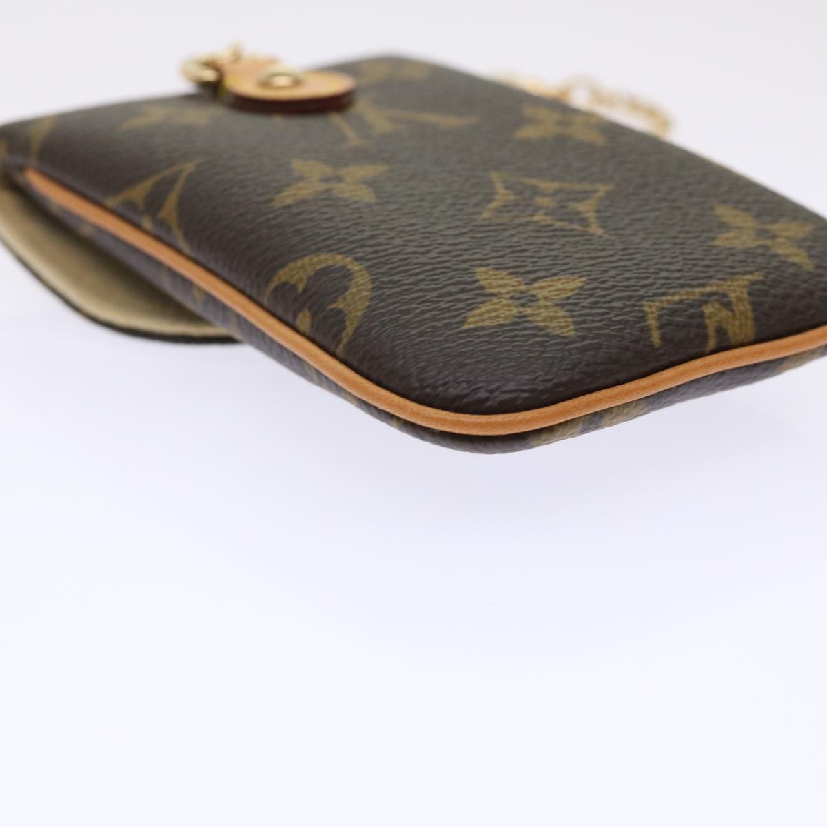 LOUIS VUITTON Monogram Etui Telephonne MM Cell Phone Case M66546 LV Auth 50015