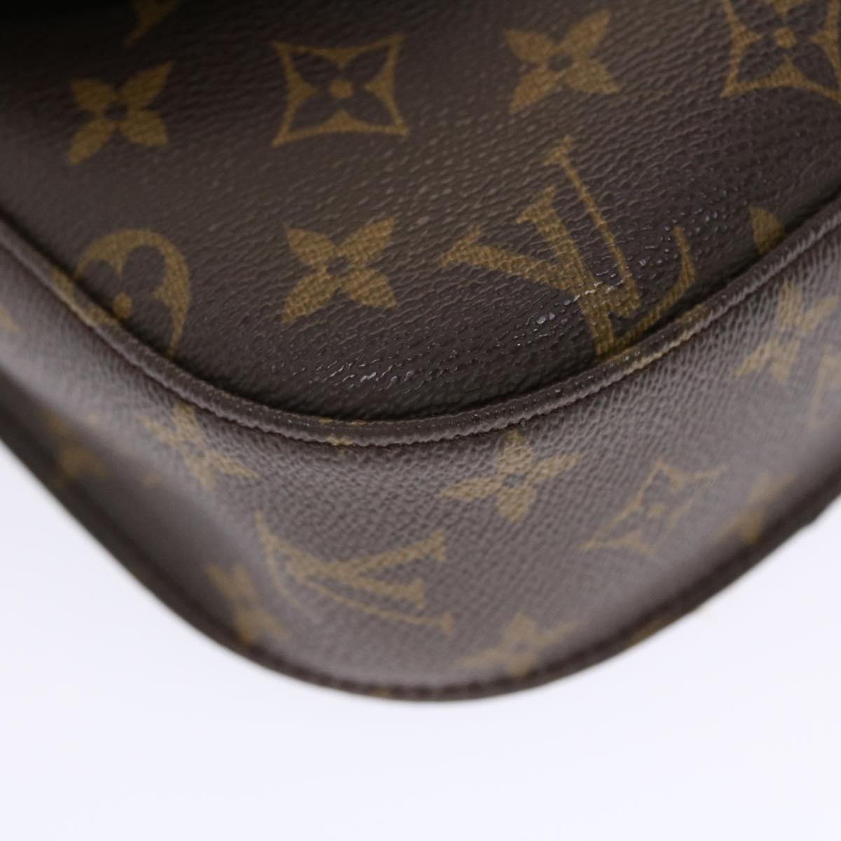 LOUIS VUITTON Monogram Saint Cloud GM Shoulder Bag M51242 LV Auth 50029