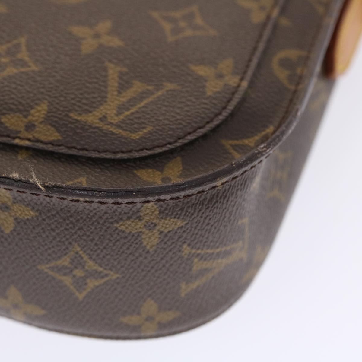 LOUIS VUITTON Monogram Saint Cloud GM Shoulder Bag M51242 LV Auth 50029