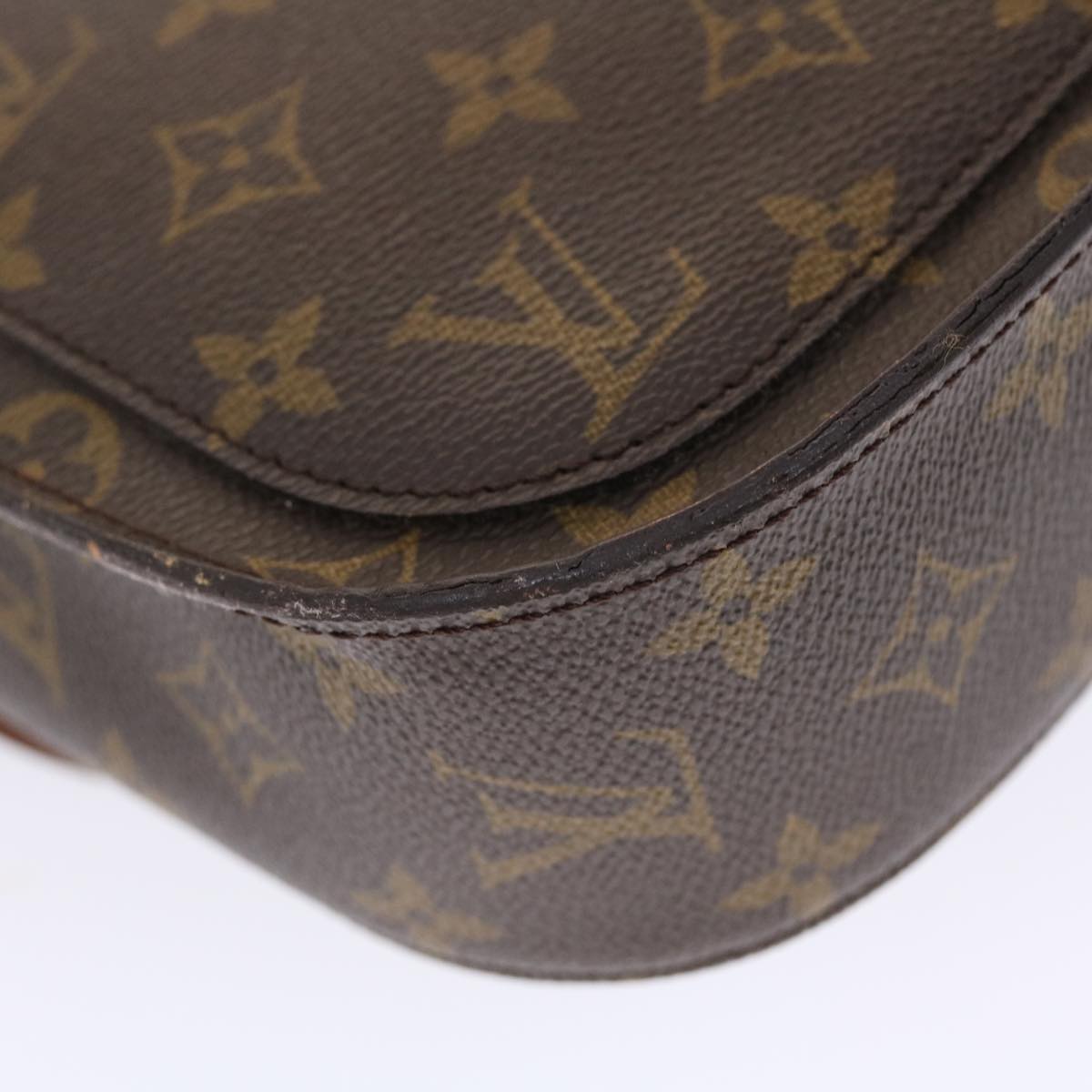 LOUIS VUITTON Monogram Saint Cloud GM Shoulder Bag M51242 LV Auth 50029