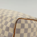 LOUIS VUITTON Damier Azur Speedy 25 Hand Bag N41534 LV Auth 50040-14