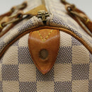 LOUIS VUITTON Damier Azur Speedy 25 Hand Bag N41534 LV Auth 50040-18