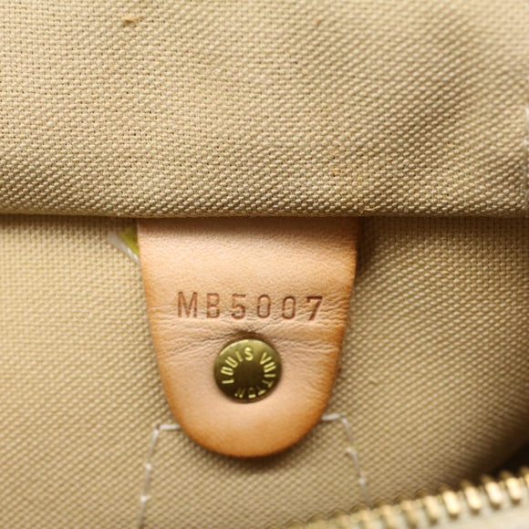 LOUIS VUITTON Damier Azur Speedy 25 Hand Bag N41534 LV Auth 50040