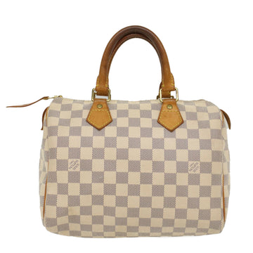 LOUIS VUITTON Damier Azur Speedy 25 Hand Bag N41534 LV Auth 50040 - 0