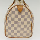 LOUIS VUITTON Damier Azur Speedy 25 Hand Bag N41534 LV Auth 50040-4
