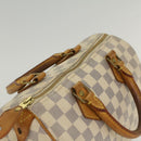 LOUIS VUITTON Damier Azur Speedy 25 Hand Bag N41534 LV Auth 50040-6