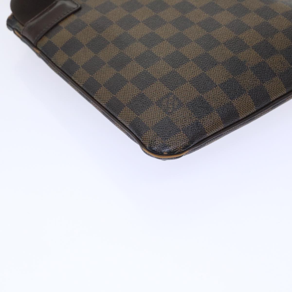 LOUIS VUITTON Damier Ebene Pochette Merwiel Shoulder Bag N51127 LV Auth 50041