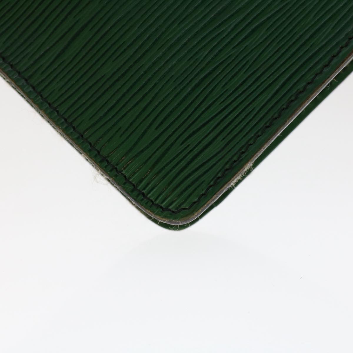 LOUIS VUITTON Epi Montaigne 23 Clutch Bag Green M52664 LV Auth 50056