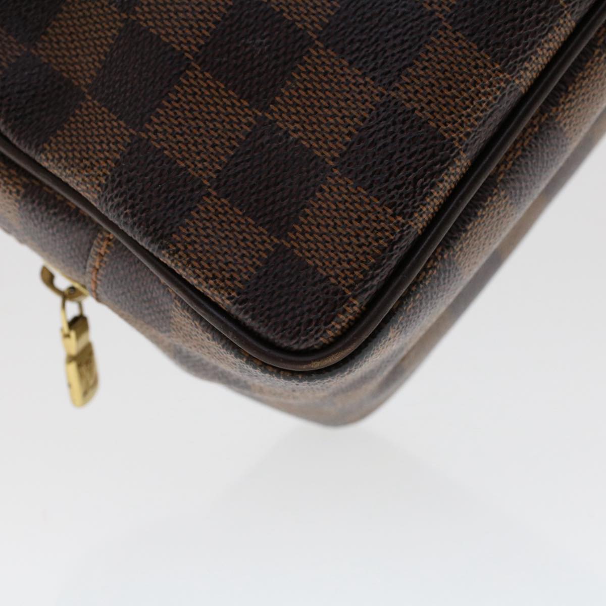 LOUIS VUITTON Monogram Trousse Toilette 25 Clutch Bag M47527 LV Auth 50117