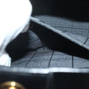 CELINE Hand Bag Leather Black Auth 50187-19