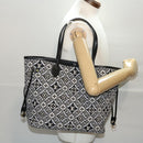 LOUIS VUITTON Monogram Jacquard SINCE 1854 Neverfull MM Tasche M57230 LV Auth 50209S-25
