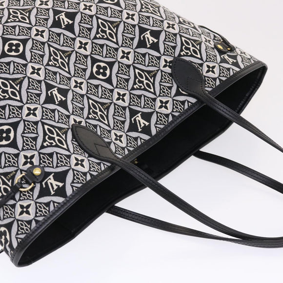 LOUIS VUITTON Monogram Jacquard SINCE 1854 Neverfull MM Tasche M57230 LV Auth 50209S
