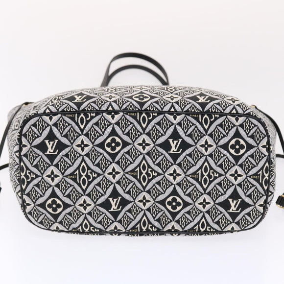 LOUIS VUITTON Monogram Jacquard SINCE 1854 Neverfull MM Tasche M57230 LV Auth 50209S