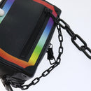 LOUIS VUITTON Taiga Rainbow Mini Soft Trunk Shoulder Bag M30351 LV Auth 50210SM-17