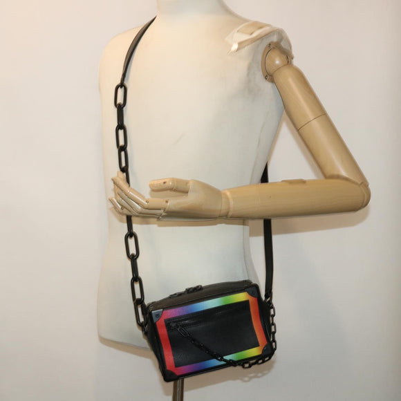 LOUIS VUITTON Taiga Rainbow Mini Soft Trunk Shoulder Bag M30351 LV Auth 50210SM