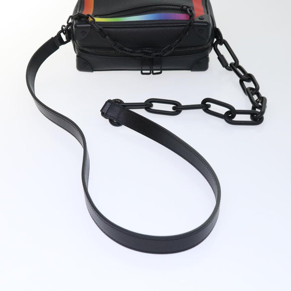 LOUIS VUITTON Taiga Rainbow Mini Soft Trunk Shoulder Bag M30351 LV Auth 50210SM