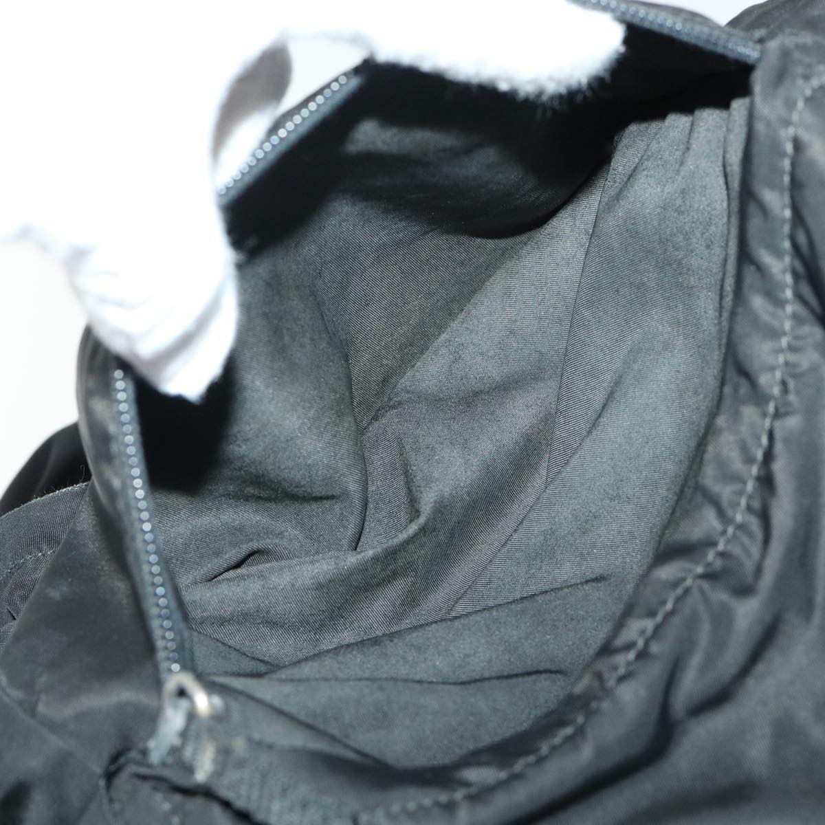 PRADA Backpack Nylon Black Auth 50274