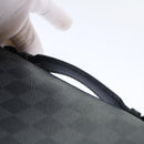 LOUIS VUITTON Damier Graphite Organizer Atoll Travel Case N48255 LV Auth 50337-17