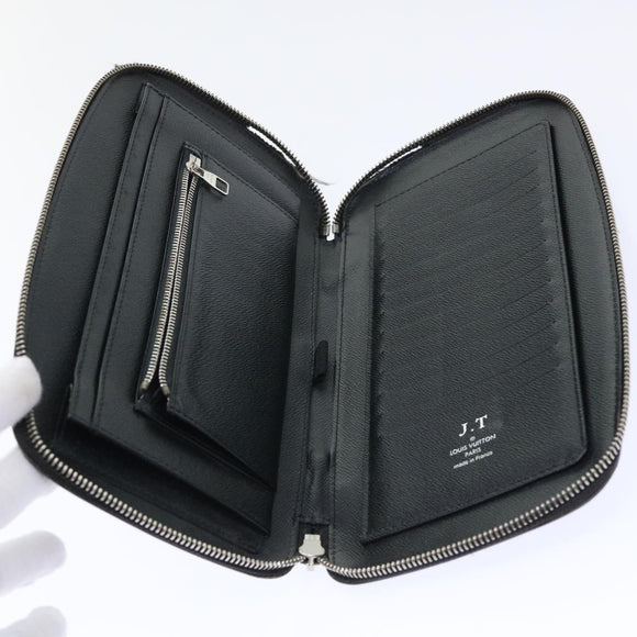 LOUIS VUITTON Damier Graphite Organizer Atoll Reiseetui N48255 LV Auth 50337