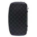 LOUIS VUITTON Damier Graphite Organizer Atoll Travel Case N48255 LV Auth 50337-2