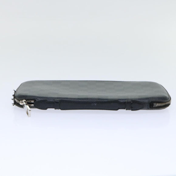 LOUIS VUITTON Damier Graphite Organizer Atoll Reiseetui N48255 LV Auth 50337