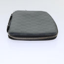 LOUIS VUITTON Damier Graphite Organizer Atoll Travel Case N48255 LV Auth 50337-5