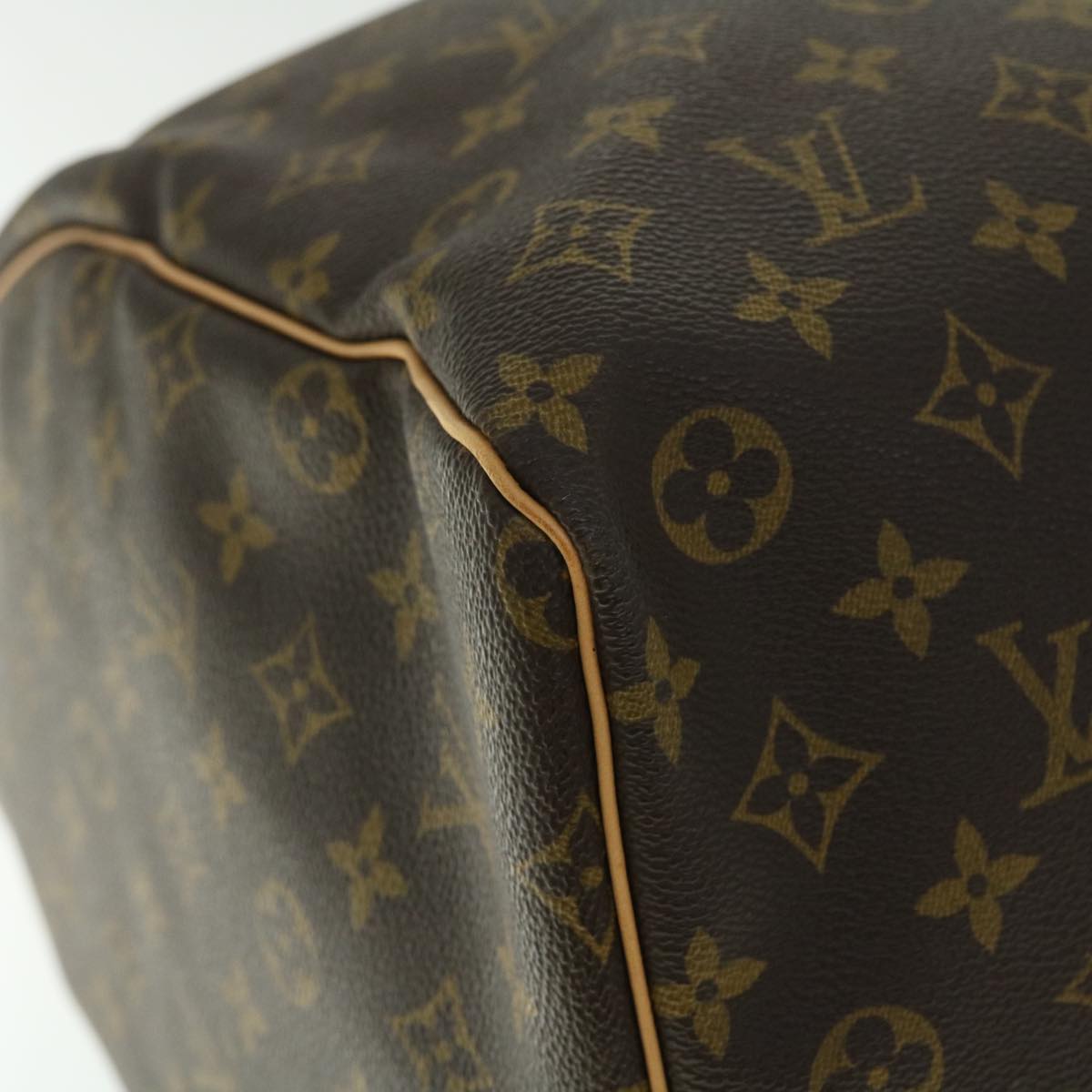 LOUIS VUITTON Monogram Keepall 60 Boston Bag M41422 LV Auth 50384