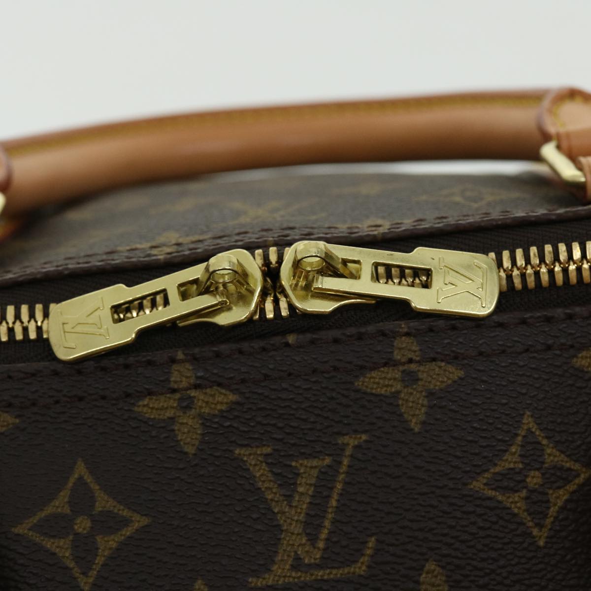 LOUIS VUITTON Monogram Keepall 60 Boston Bag M41422 LV Auth 50384