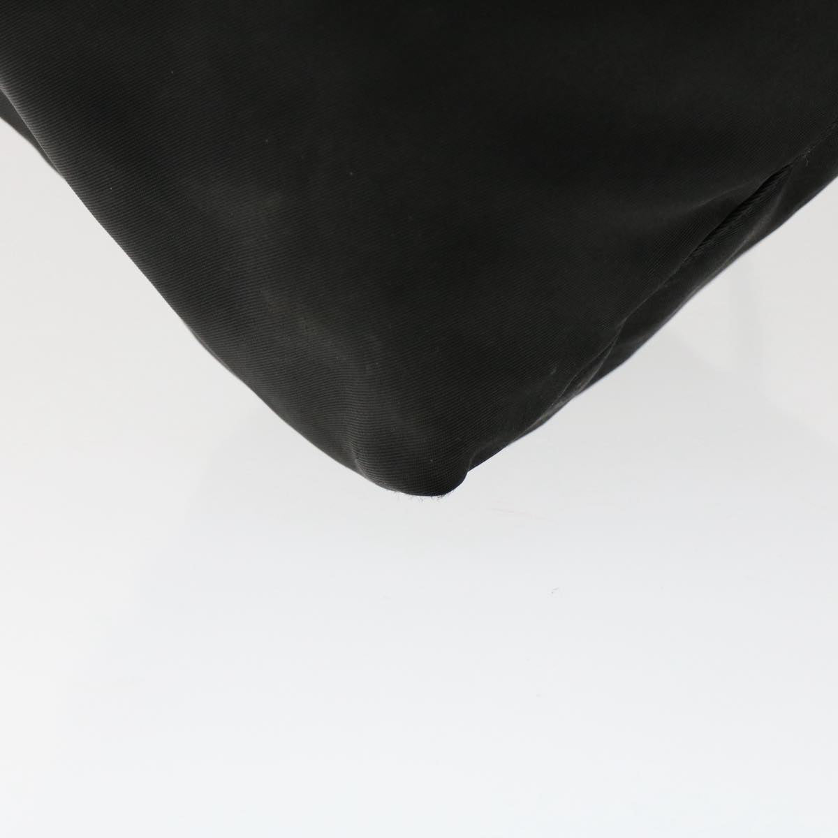 PRADA Tote Bag Nylon Black Auth 50580