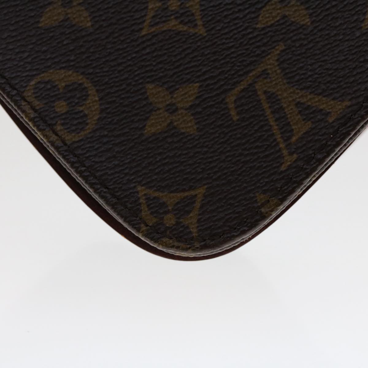 LOUIS VUITTON Monogram Cartouchiere GM Shoulder Bag M51252 LV Auth 50671