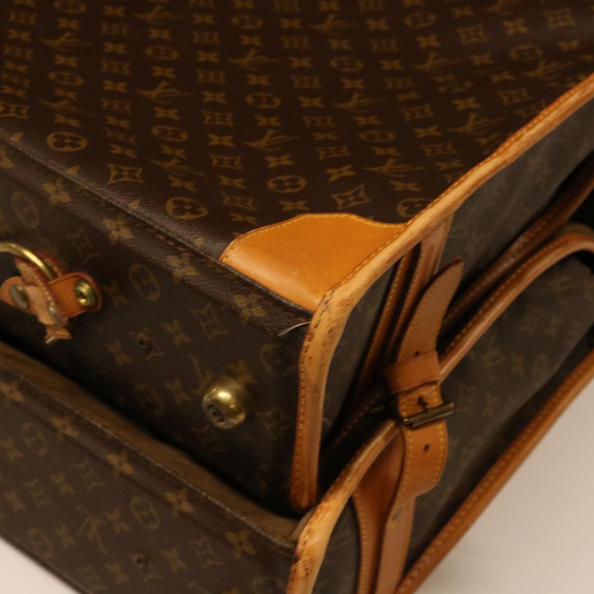 LOUIS VUITTON Monogram Portable Cabin Garment Cover M23420 LV Auth 50757