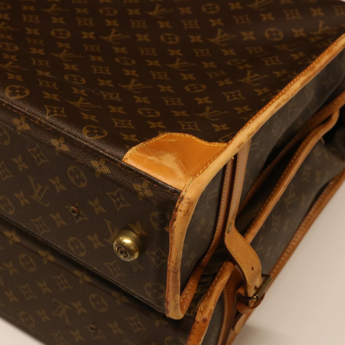 LOUIS VUITTON Monogram Portable Cabin Garment Cover M23420 LV Auth 50757