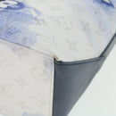 LOUIS VUITTON Monogram Water Color Weekend Tote PM Bag Blue M45756 Auth 50808S-15