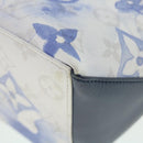 LOUIS VUITTON Monogram Water Color Weekend Tote PM Bag Blue M45756 Auth 50808S-17