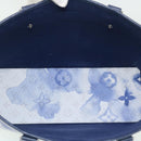 LOUIS VUITTON Monogram Water Color Weekend Tote PM Bag Blue M45756 Auth 50808S-10