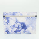 LOUIS VUITTON Monogram Water Color Weekend Tote PM Bag Blue M45756 Auth 50808S-11