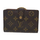 LOUIS VUITTON Monogram Porte Monnaie Billets Viennois Wallet M61663 Auth 50864-13
