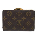 LOUIS VUITTON Monogram Porte Monnaie Billets Viennois Wallet M61663 Auth 50864-2