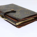 LOUIS VUITTON Monogram Porte Monnaie Billets Viennois Wallet M61663 Auth 50864-15