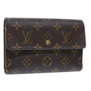 LOUIS VUITTON Monogram Porte Tresor Etui Papie Wallet M61202 LV Auth 50877-1