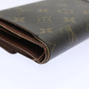 LOUIS VUITTON Monogram Porte Tresor Etui Papie Wallet M61202 LV Auth 50877-17