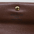 LOUIS VUITTON Monogram Porte Tresor Etui Papie Wallet M61202 LV Auth 50877-18